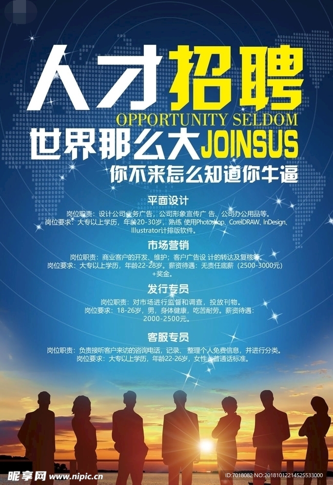 招聘海报