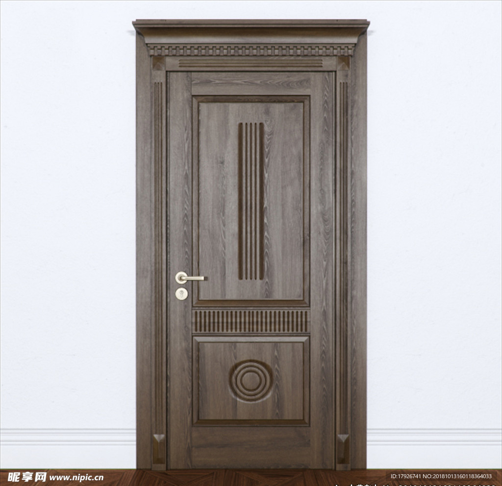 精品门3d模型