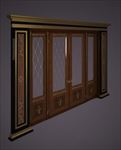 豪华门3d模型