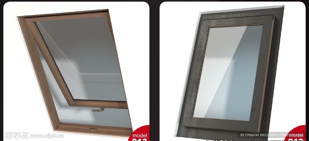 精品窗户3d模型