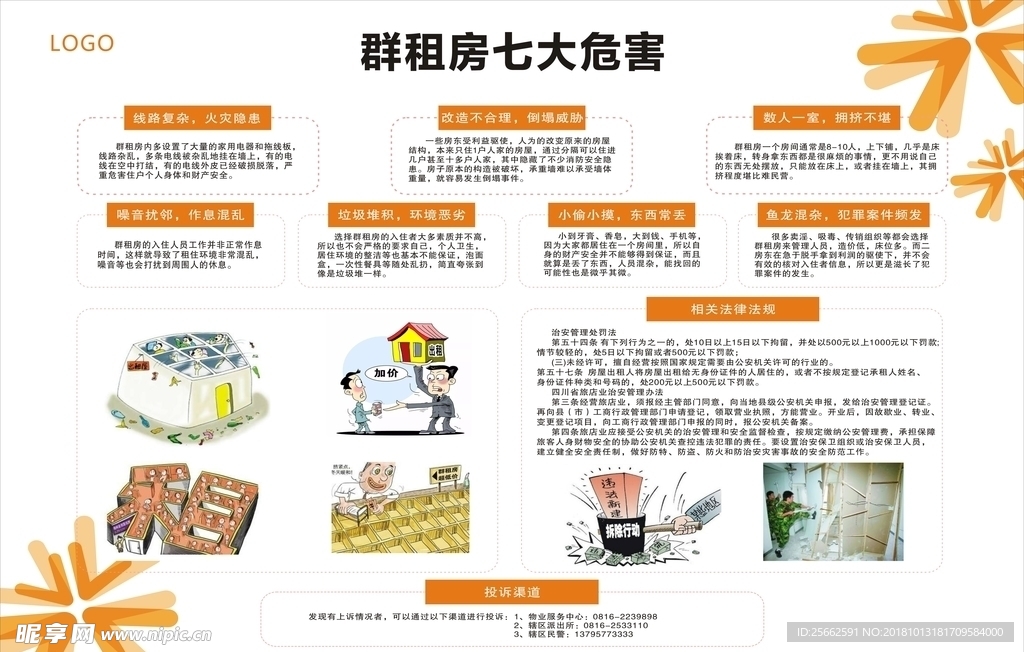 群租房七大危害