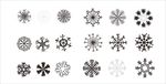 矢量雪花