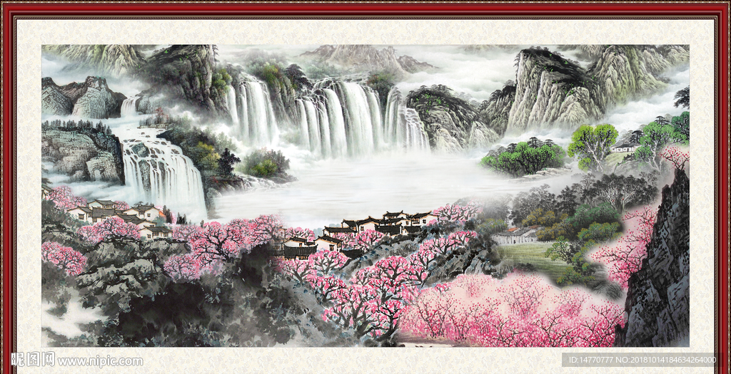 国画山水