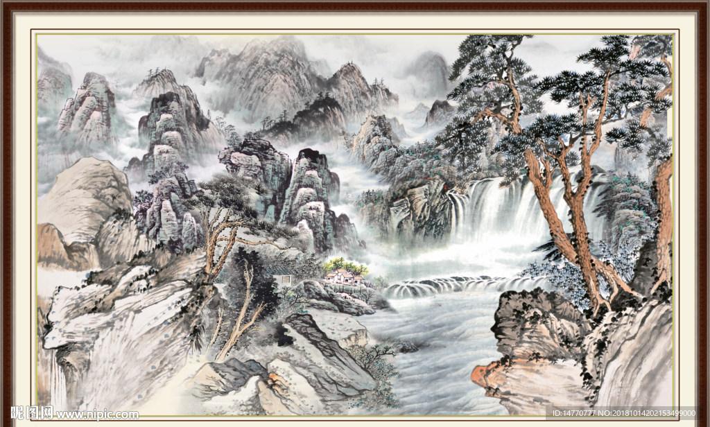 国画山水