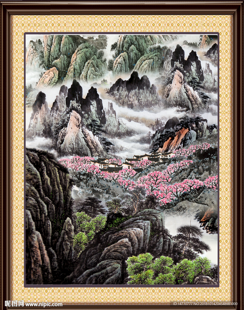 国画山水