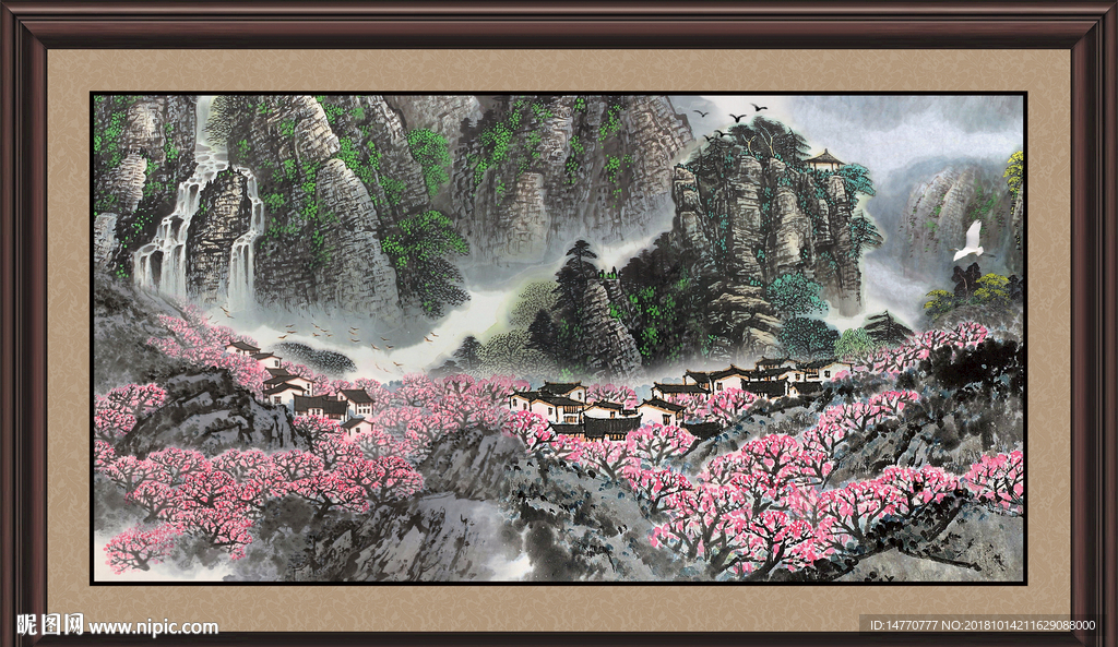 国画山水