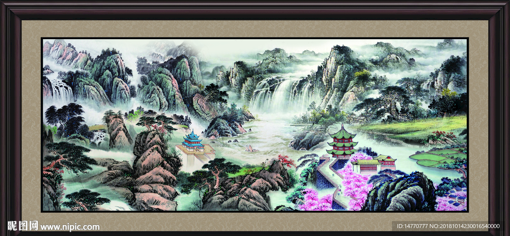 国画山水