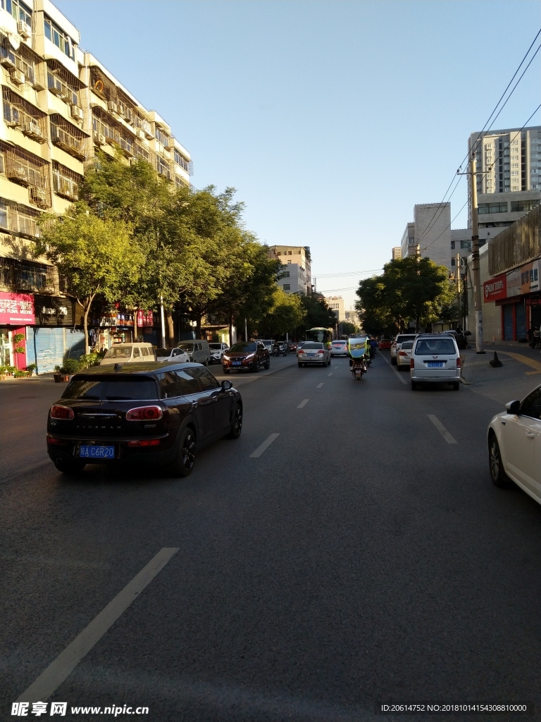 城市道路风景
