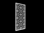 雕花隔断3D模型
