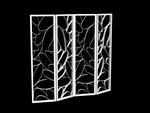 雕花隔断3D模型