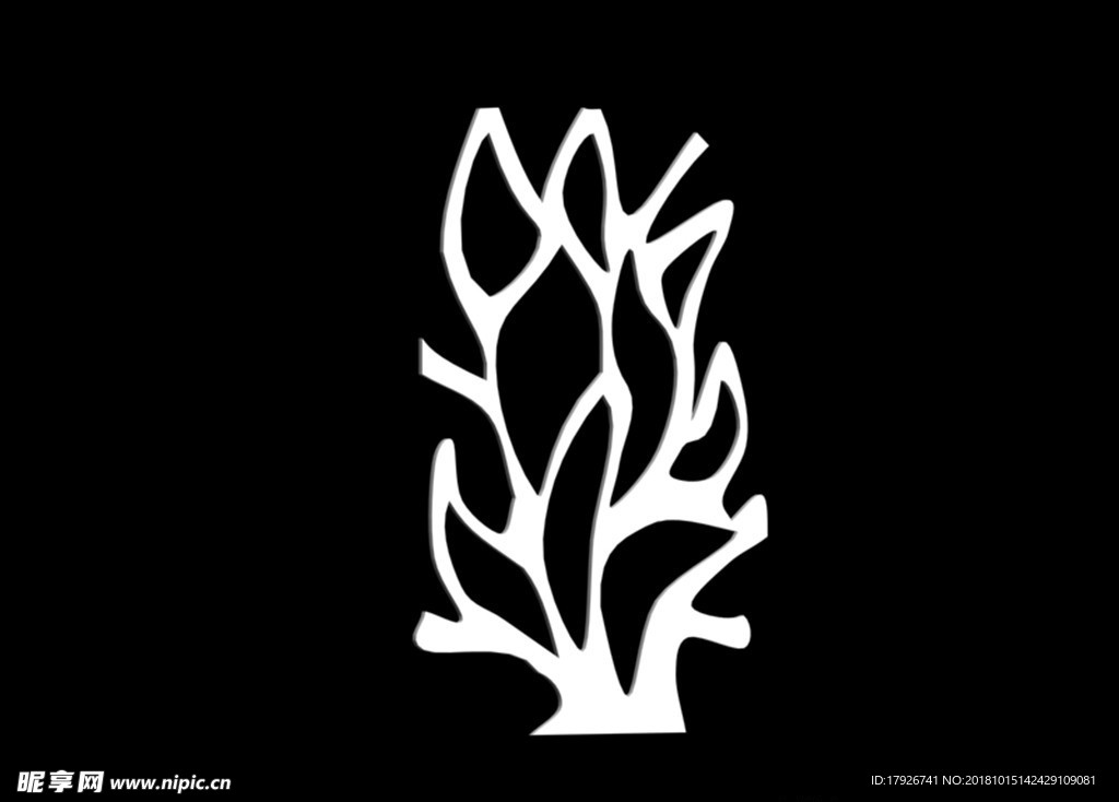 雕花隔断3D模型