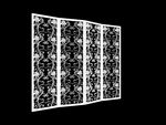 雕花隔断3D模型