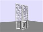 雕花隔断3D模型