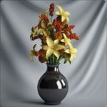 植物摆件3D模型