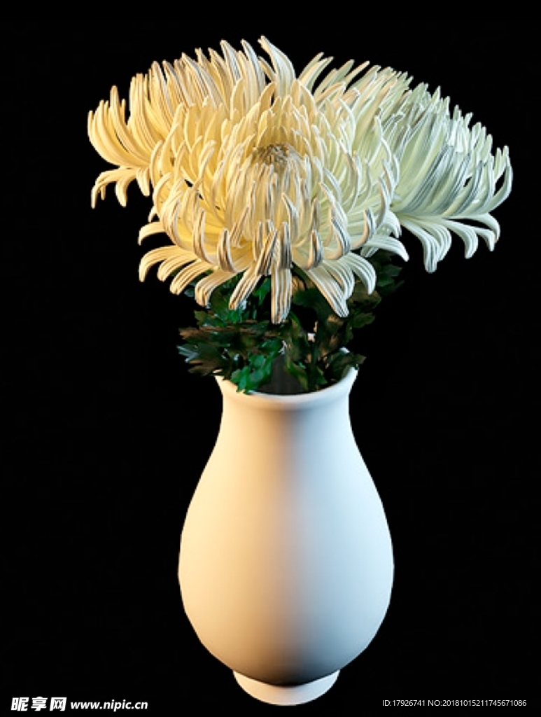 花卉3D模型