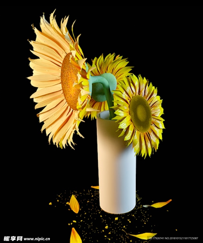 花卉3D模型