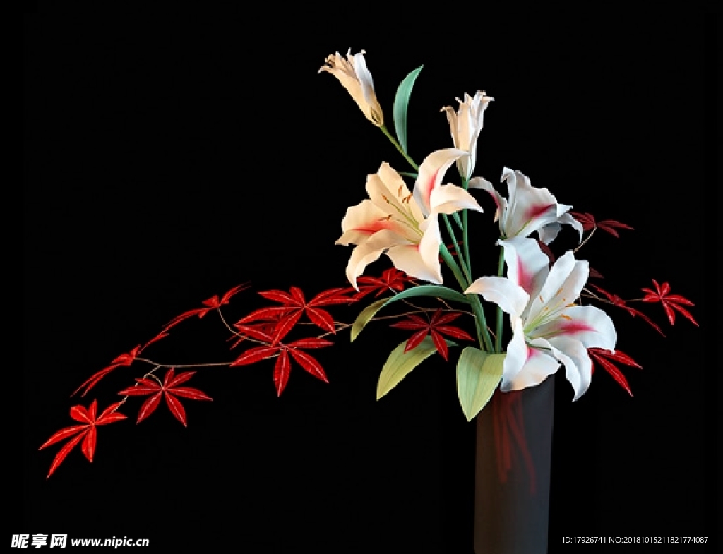 花卉3D模型
