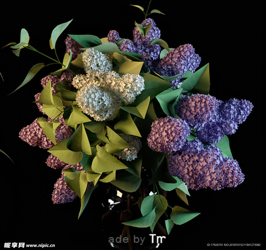 花卉3D模型