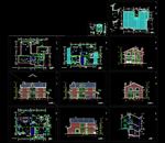 自建房施工图别墅施工图