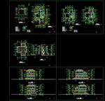 自建房施工图别墅施工图