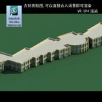 写字商业楼 商业群 现代商业
