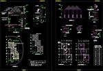 廊子建筑结构详图CAD