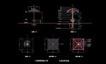 亭子廊子建筑结构详图CAD