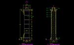 亭子廊子建筑结构详图CAD