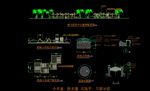 亭子廊子建筑结构详图CAD