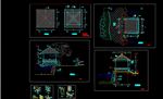亭子廊子建筑结构详图CAD
