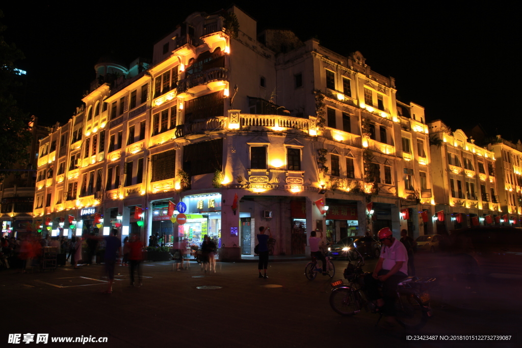 梧州骑楼城夜景