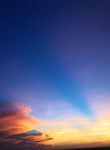夕阳天空