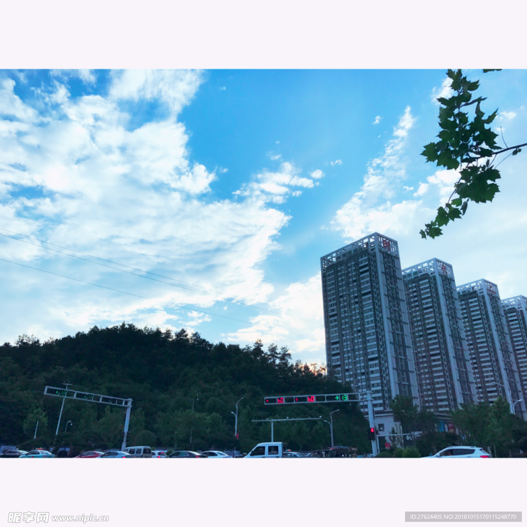 蓝天