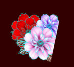手绘花朵