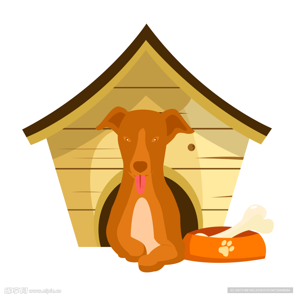 卡通狗图片