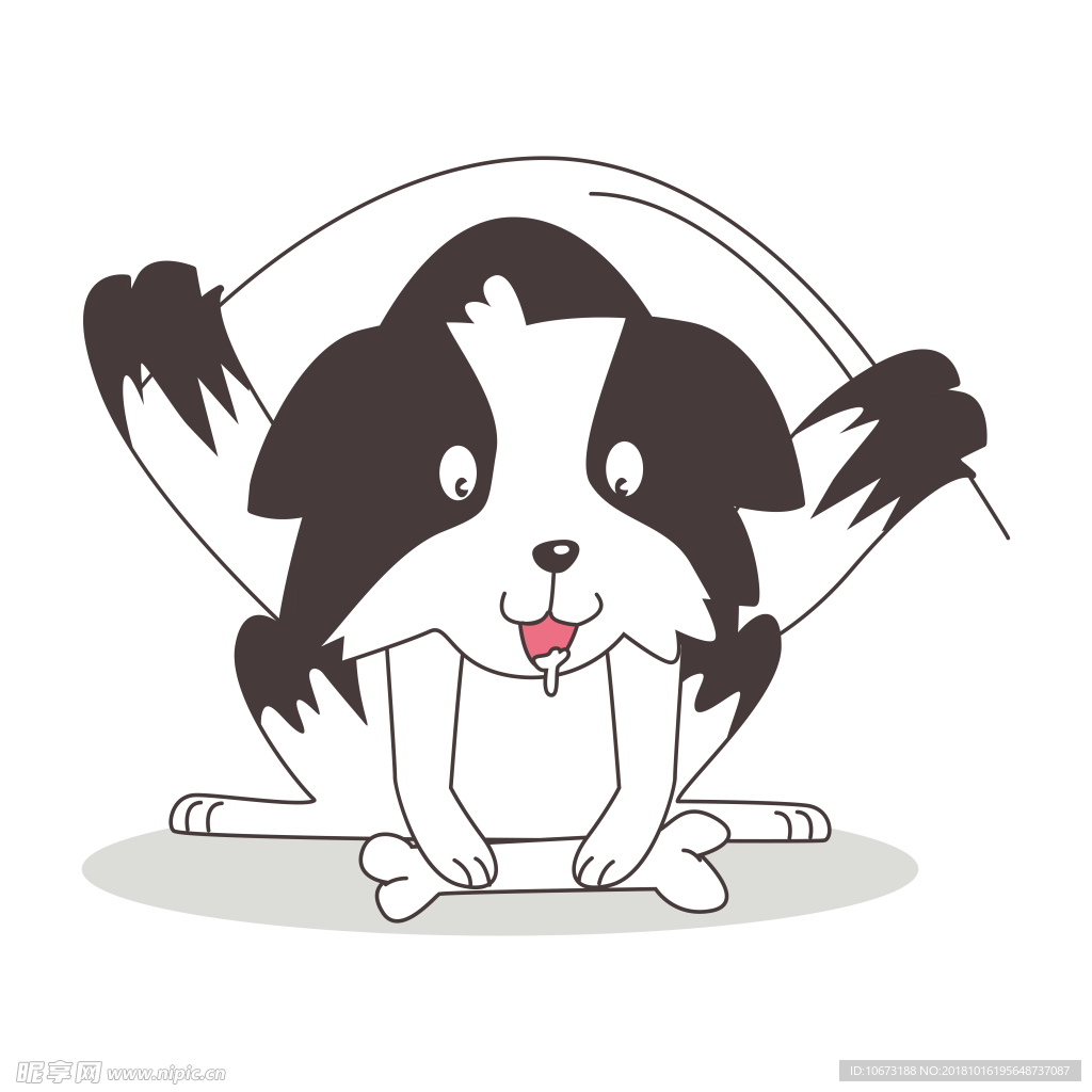 卡通狗