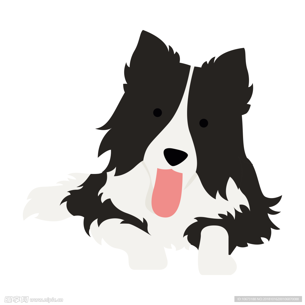 透明底狗