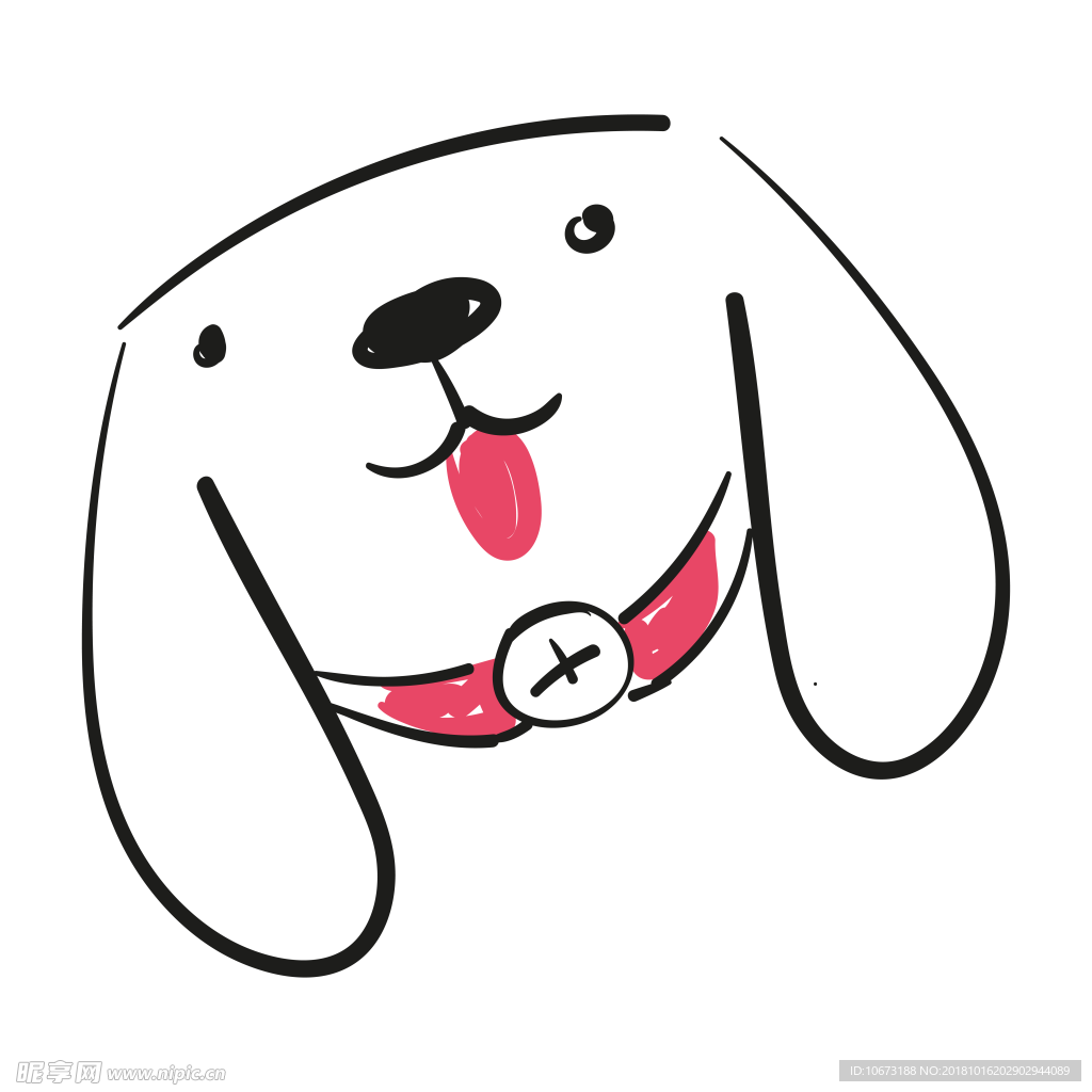透明底狗图片