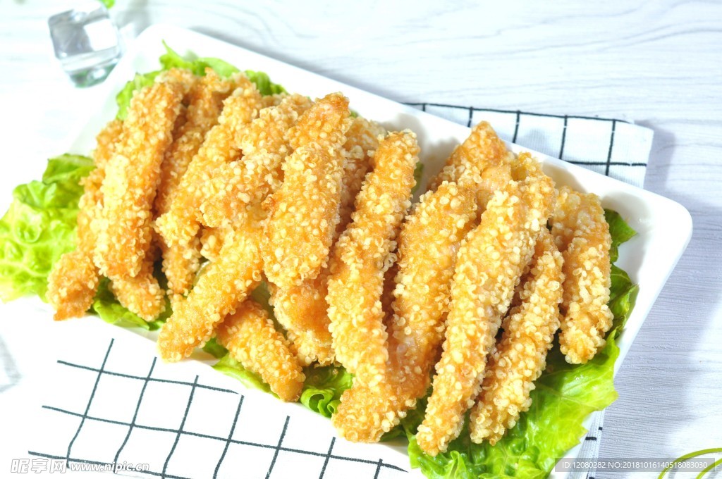 雪花鸡柳 鸡柳 炸鸡柳 炸鸡