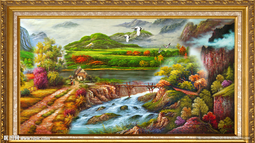 油画 油画风景