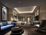 酒店客房豪华3d渲染模型