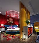 酒店客房豪华3d渲染模型