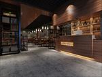 主题餐厅饭店3D渲染模型