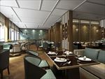 主题餐厅饭店3D渲染模型