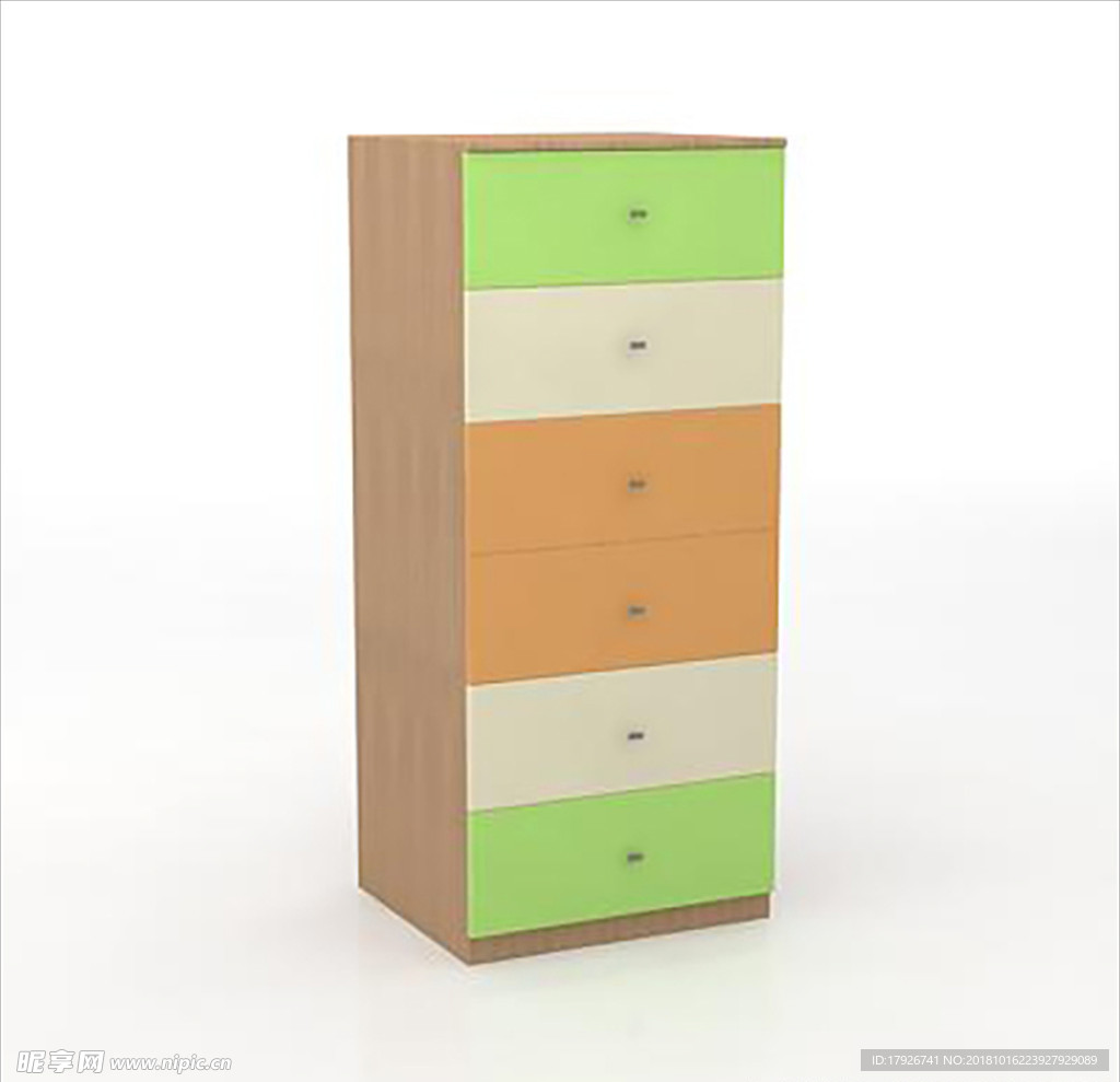 儿童房家具3D模型