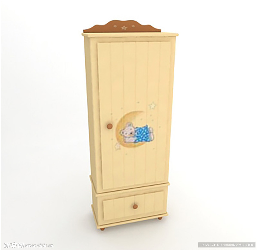 儿童房家具3D模型