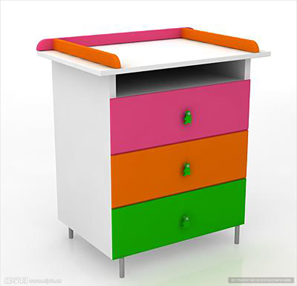 儿童房家具3D模型