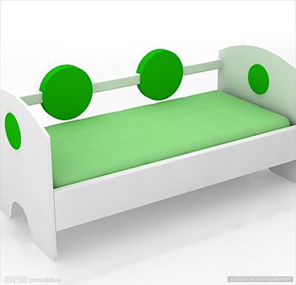 儿童房家具3D模型