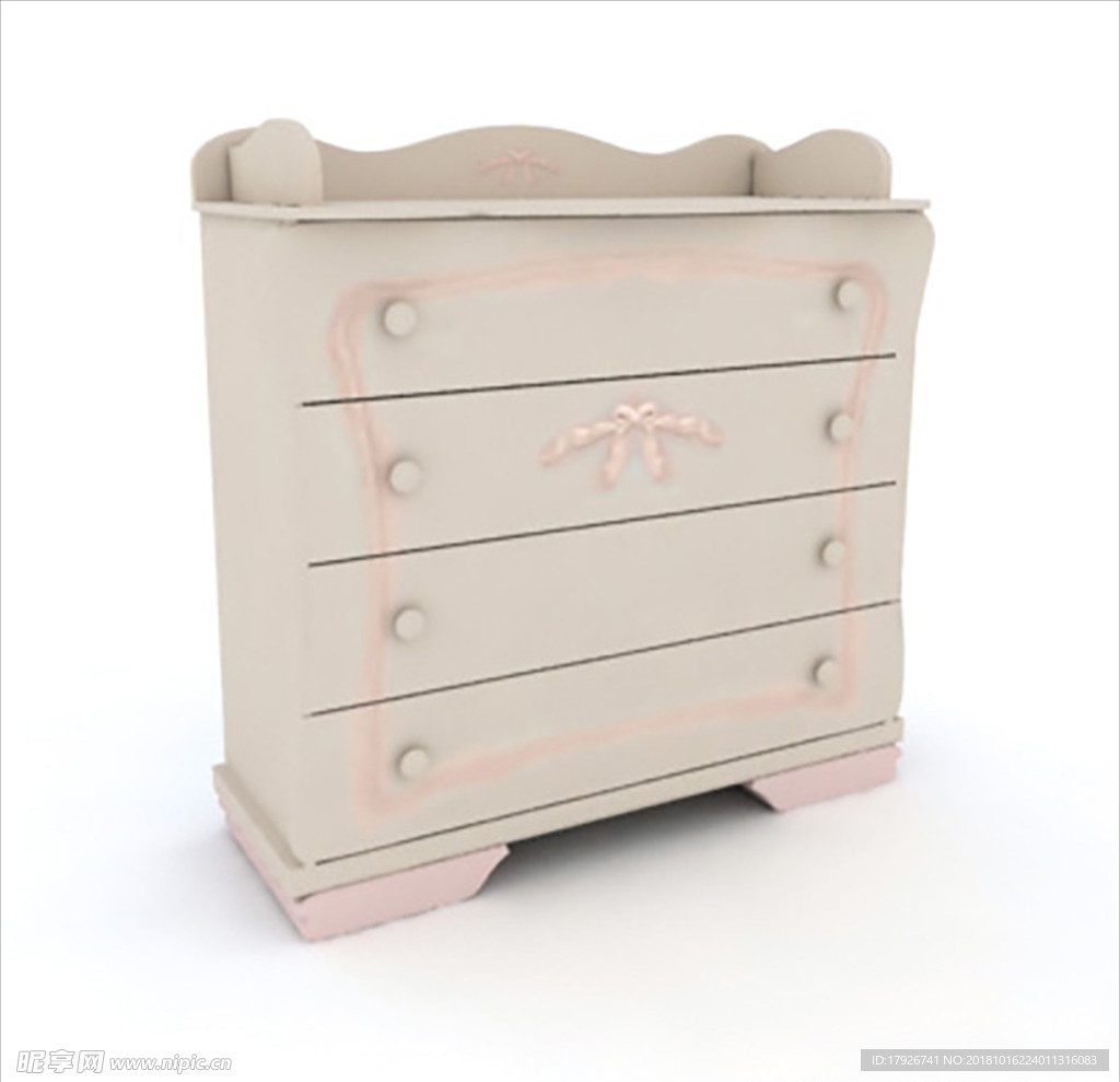 儿童房家具3D模型