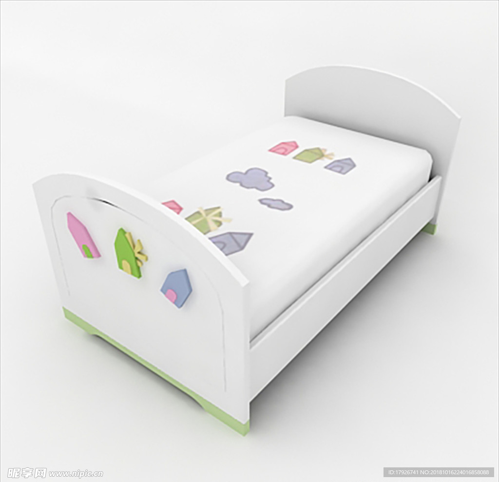 儿童房家具3D模型